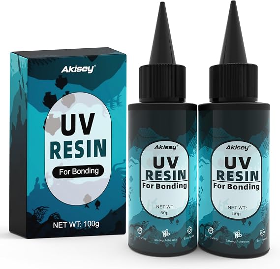 Akisey 100g UV Resin for Bonding & Fast Curing in Seconds