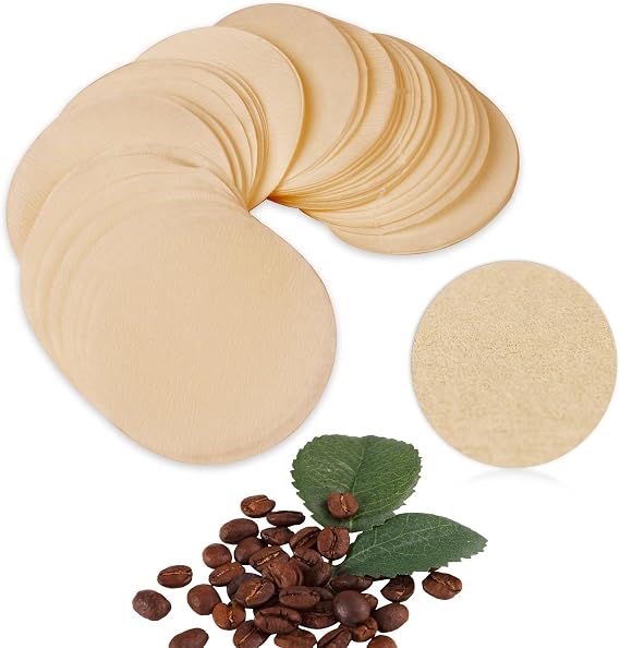 CEYAZYE 200 PCS Round 56 mm Disposable Coffee Filter Paper