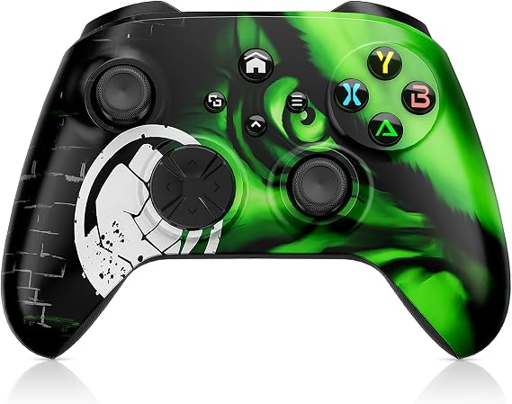 GGiking Wireless Controller für Xbox Series, Xbox One, PC, iOS, Android, mit Bluetooth, Makro, Turbo, Dual Vibration, 6-Achsen-Sensor, 3,5mm Audiobuchse