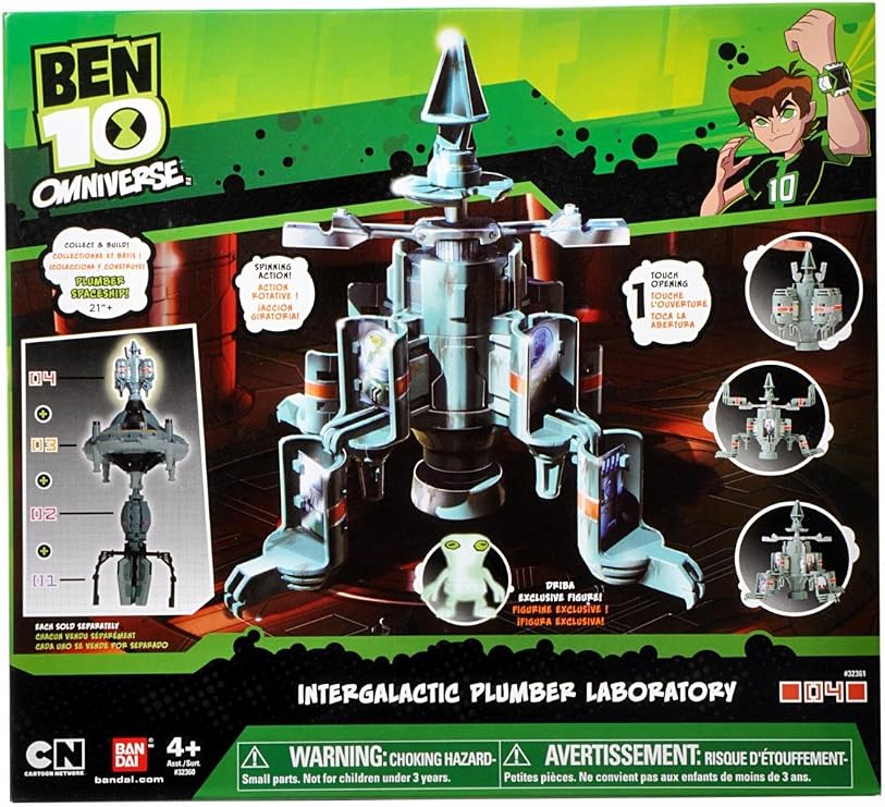 Ben 10 Intergalactic Plumber Laboratory (section 4)