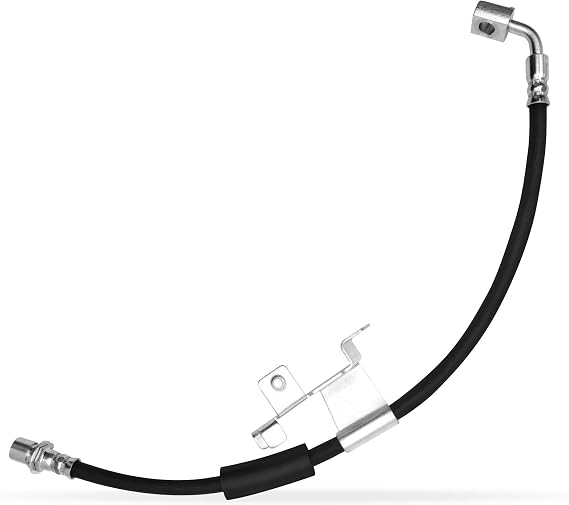 R1 Concepts Front Left Brake Hose| Fits 2003 Dodge Ram 1500, Ram 2500