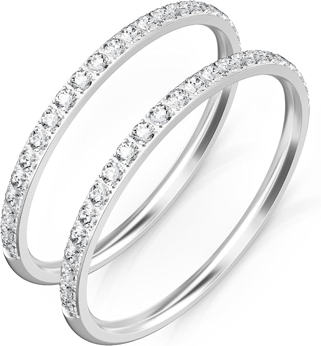 Stacking Rings for Oura Ring 5/Gen 4/4 Ceramic/Gen 3/RingConn/Ultrahuman