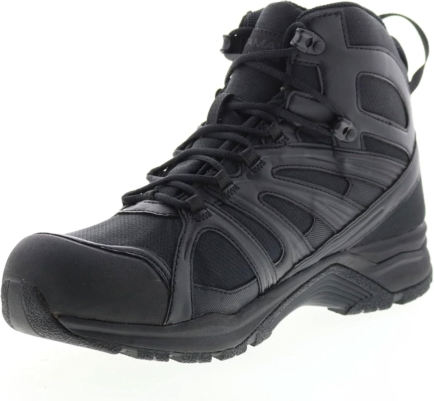 Altama Aboottabad Trail Runner Tactical Mid Top Combat Boot, US Size: 9.5, Black, Black