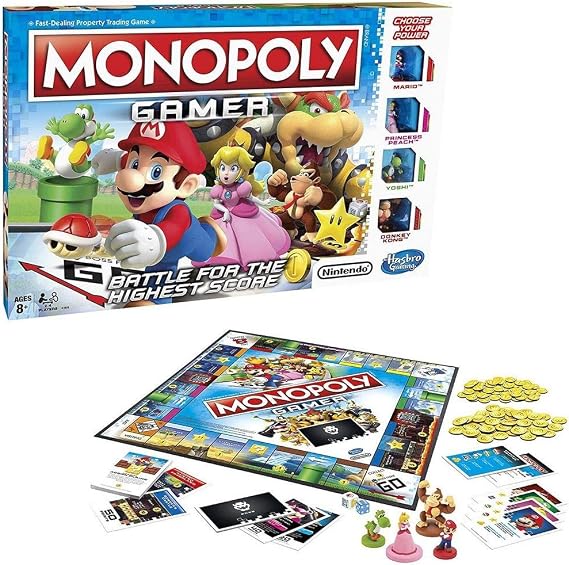 Hasbro Gaming Monopoly Gamer: Super Mario