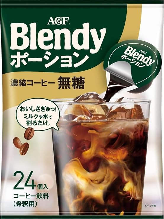 24 AGF Blended potion coffee no sugar