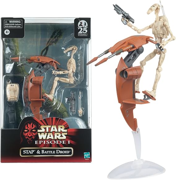 Star Wars Young Jedi Adventures - (6" Black Series STAP & Battle Droid)