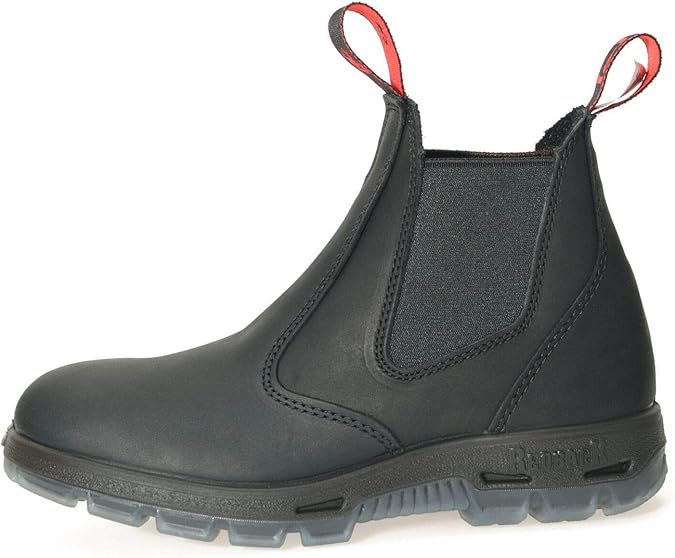Redback USBBK Chelsea Safety Boots Black Australian Made UK size 8.5