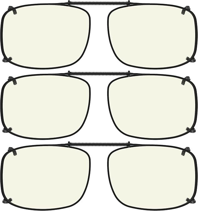 Eyekepper Clip on Sunglasses Over Eyeglasses for Men, 57 * 39MM
