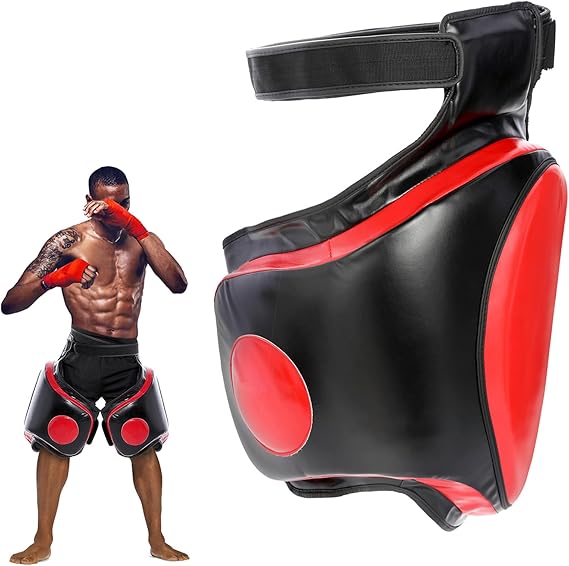 Kickboxing Thigh Pads, Muay Thai Boxing Leg Protector Guard