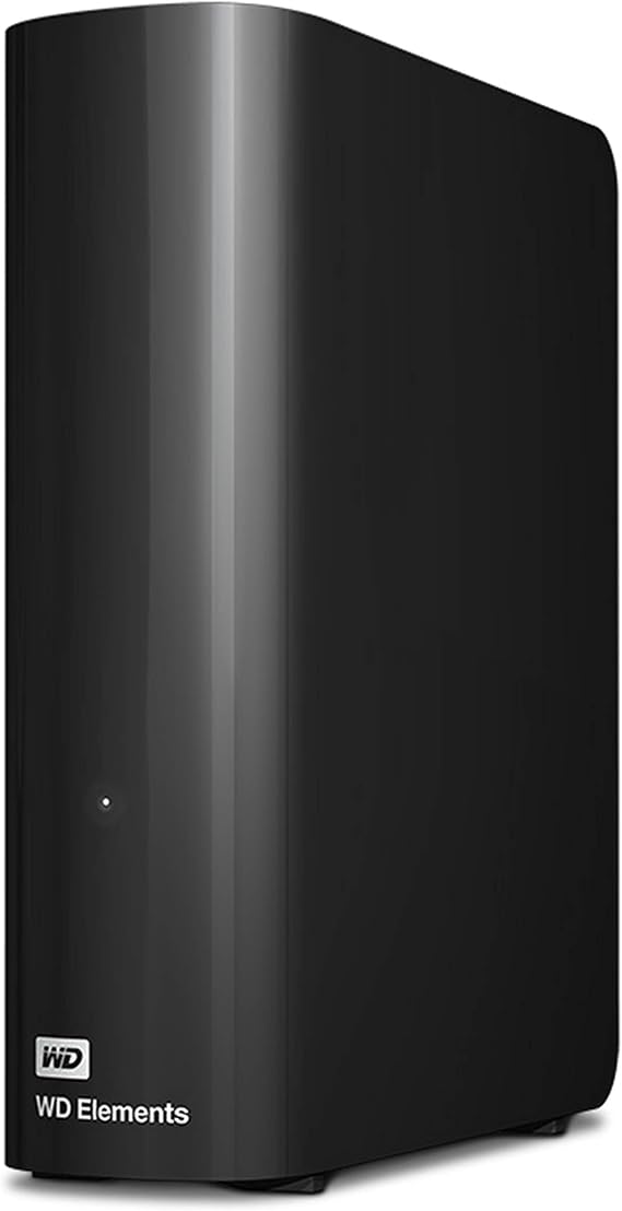WD 8 TB Elements Desktop External Hard Drive - USB 3.0, Black