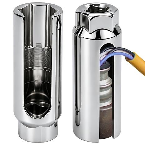 Lambda Sensor Key 22 mm Lambda Sensor Nut Set 1/2 Inch Drive