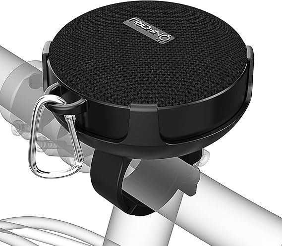 Onforu Portable Bluetooth Speaker for Bike, IP65 Waterproof Mini Outdoor Shower Travel Speakers, Bike Accessories Wireless Bicycle Speaker with Loud Sound for Riding, Ideal Gift