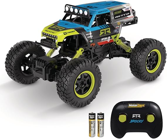 Vaughn Gittin Ford Bronco RC Truck 1:15 Scale 4WD Remote Control Car, Officially Licensed Bronco Brocky, 2.4GHz Full-Function Control, USB Rechargeable, Ready to Run