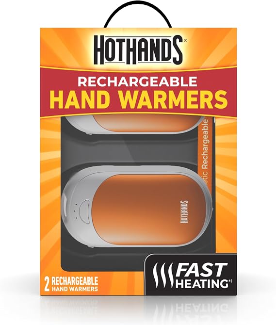 HotHands Rechargeable Hand Warmers, 1 Pair - America's Favorite Warmer