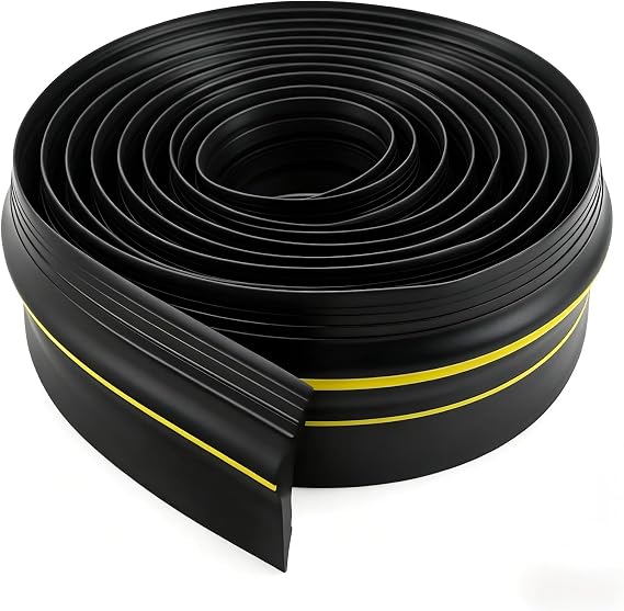 Garage Door Threshold Seal 16FT, PVC Bottom Strip, DIY Cut to Fit