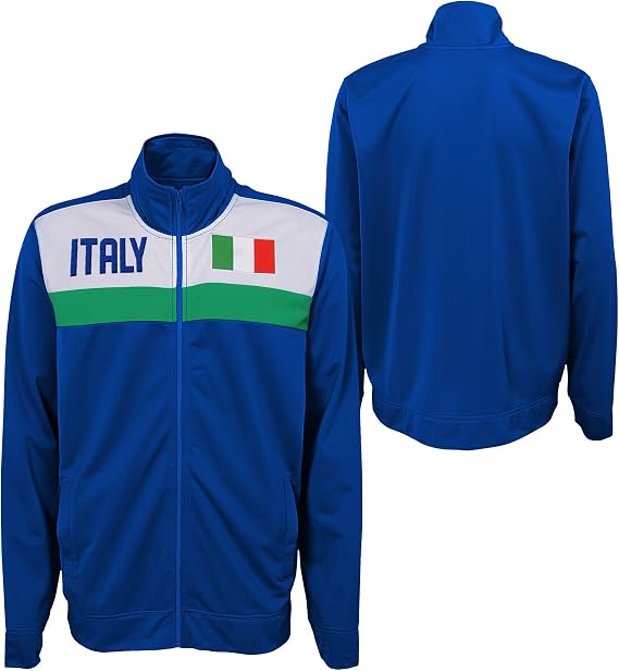 Outerstuff International Soccer Men's Track Jacket, Team Variation