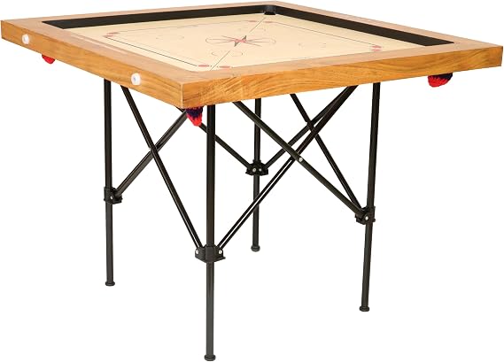 KNK Carrom Board Stand Foldable, Height Adjustable, Professional Quality