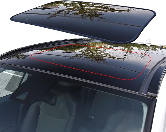 SUNJIKA Simulation Sunroof Sticker Universal for SUV,15.7x31.5