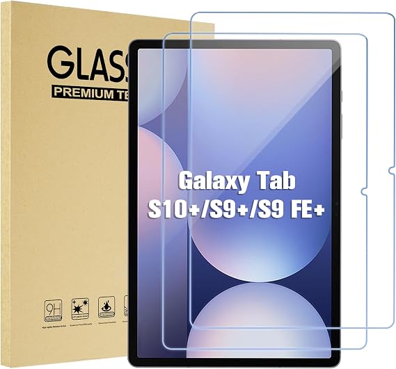 ProCase 2 Pack Screen Protector for Galaxy Tab S10 Plus 2024/S9 FE Plus