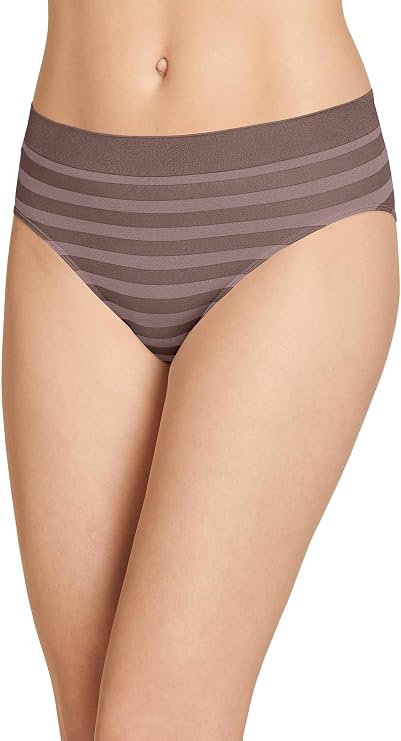 Jockey Women's Underwear Matte & Shine Seamfree Hipster