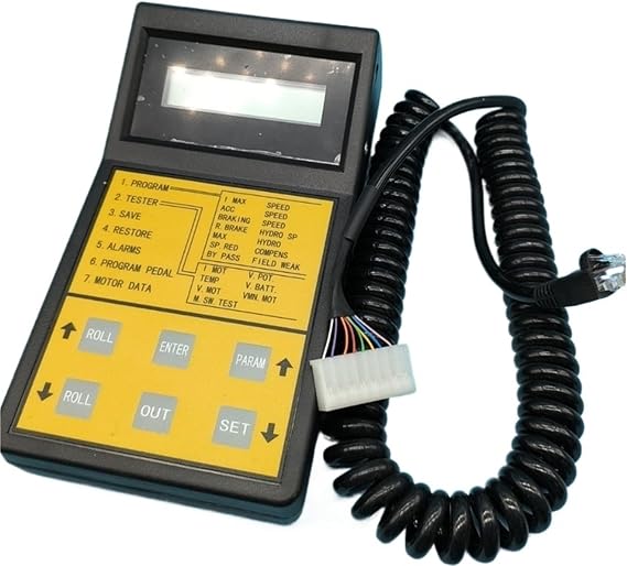 Electronic Control Program Parameter Electric Forklift Fault Code Detector Handheld Unit Programmer