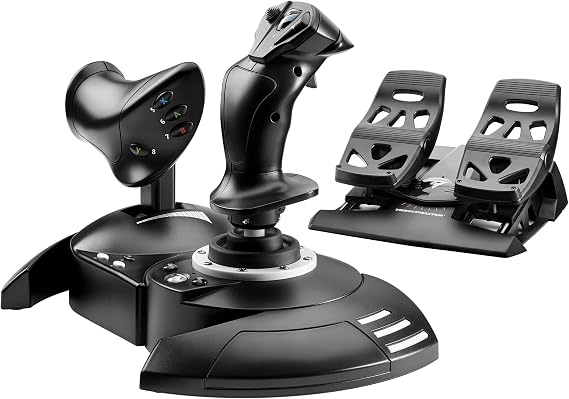 Thrustmaster T.Flight Full Kit X - High-Precision Flight Stick, Throttle, and Rudder Pedals for Xbox Series X|S, Xbox One, and PC