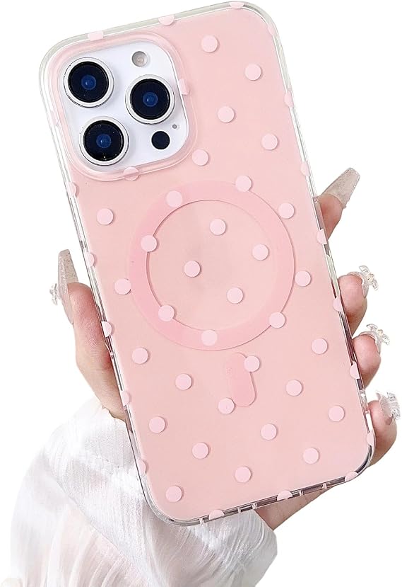 Caseative for iPhone 15 Case, Pink