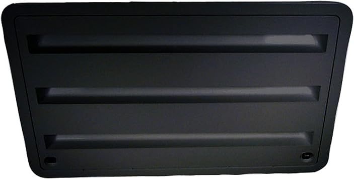 Dometic 3316941.005 Refrigerator Upper/Lower Refrigerator Side Access Vent - Black