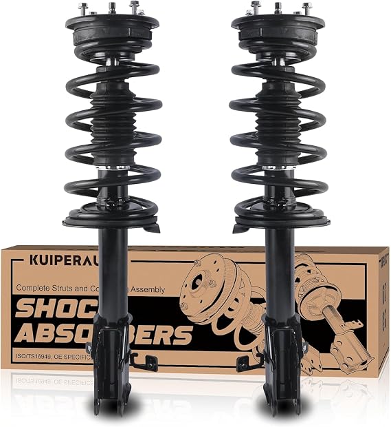 KUIPERAUTO Pair Front Struts Assembly Shocks Compatible with 2007-2014 Ford Edge Compatible with 2007-2015 Lincon MKX FWD Coil Spring Shock Absorber 172889 172888