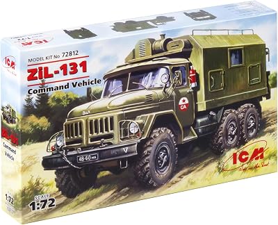 ICM Models ZiL-131 Command Vehicle Building Kit