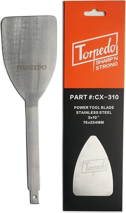 TORPEDO Windshield Express Removal Blade Autoglass Tool, for -, 3 X 10in, 3 X 12in, 3 X 14in (3 x 10)