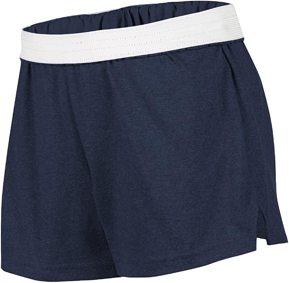Soffe womens M037 shorts, Team Navy Heather, X-Large US