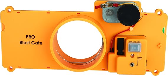 iVAC PRO 4-Inch Molded Blast Gate