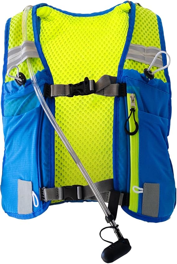 ExtremeMist 8 Liter Complete Hydration Backpack, Many Features! Large Blue