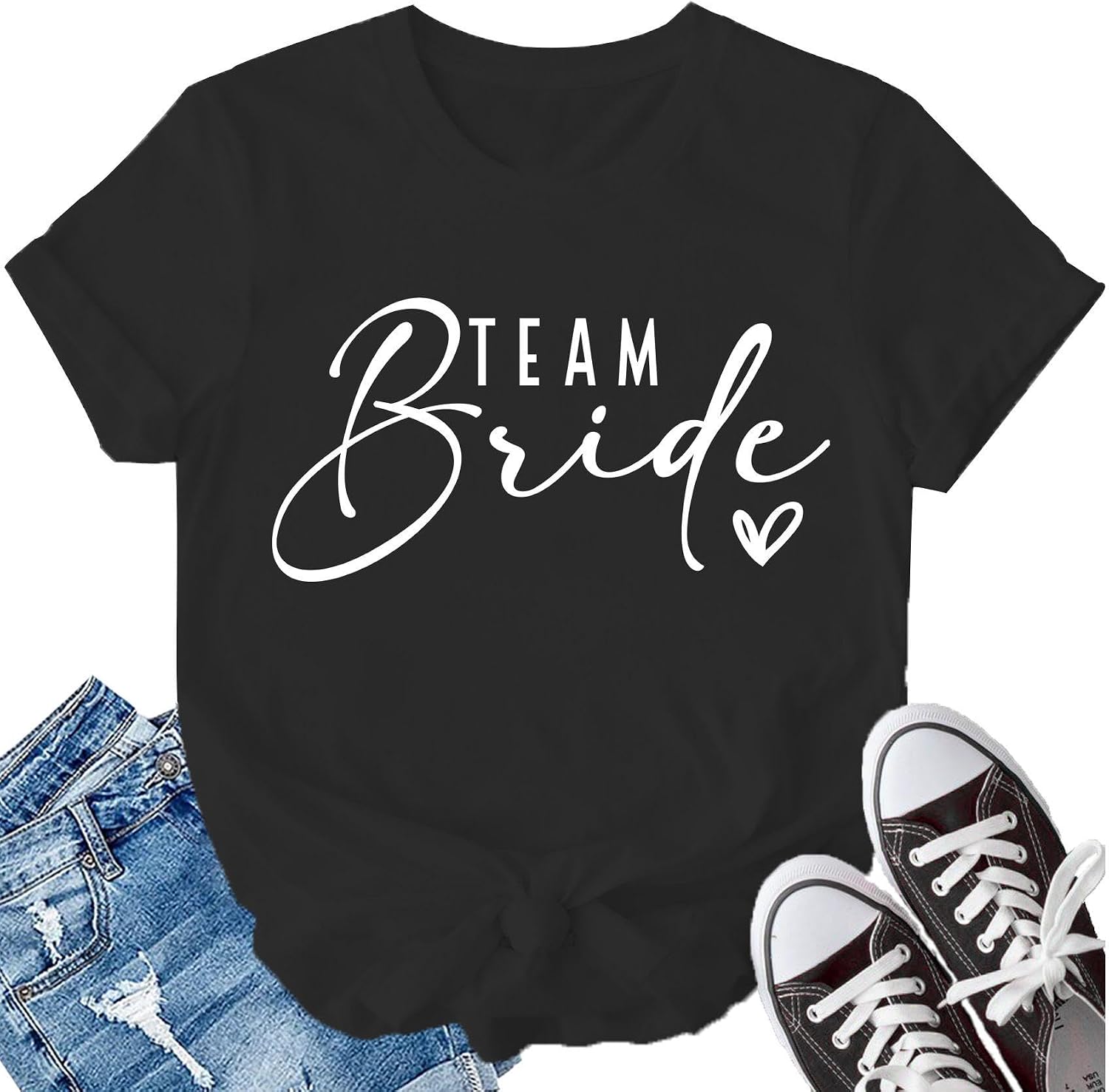 LBP Bride T-Shirt Bride Team Shirt Bachelorette Party Shirt Bridal Party Tops Bridesmaid Proposal Tees