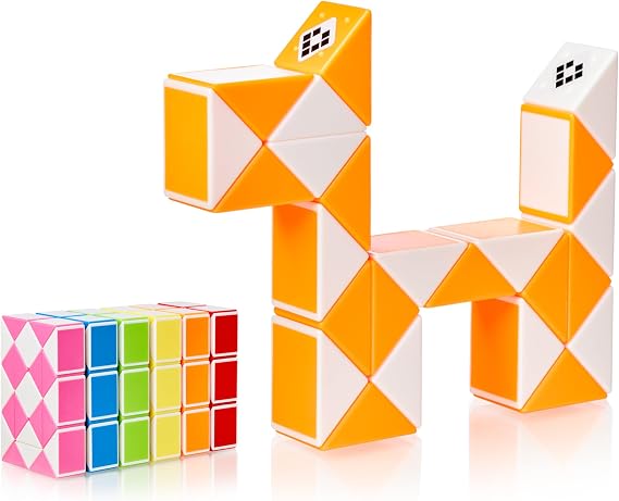 Cubixs Magic Snake - 24 blocks Orange