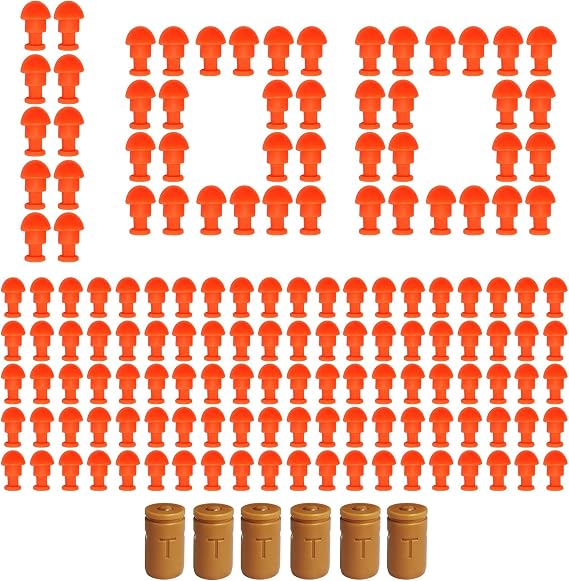 Automatic Shell Ejecting Toy Gun Supplementary Soft Bullets Included 100 Soft Bullets & 6 Shells