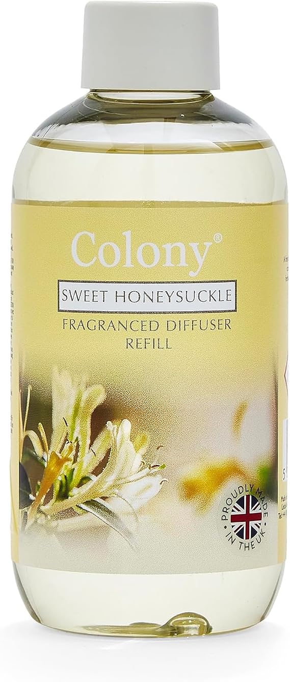 Wax Lyrical Colony Reed Diffuser Refill - Sweet Honeysuckle, 200ml