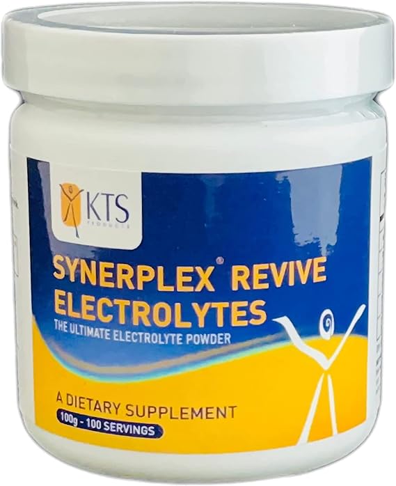 Synerplex Revive Electrolyte Powder is the Best and Most Complete Electrolyte Formula Available. Helps Hydrate, detoxify, and Reduce cramping