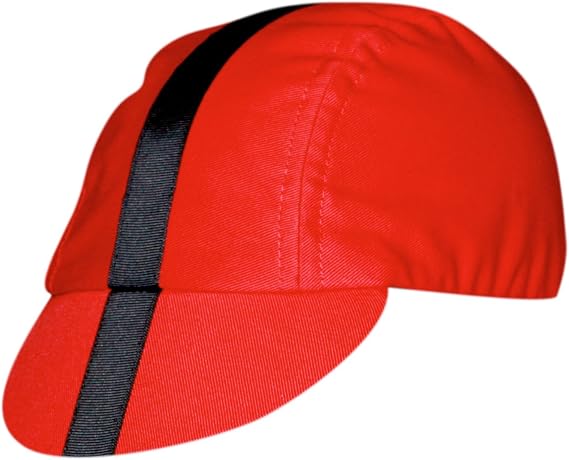 Pace Classic Cycling Cap Red with Black