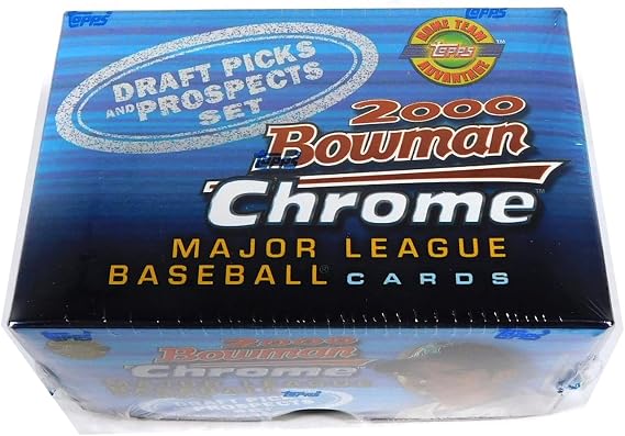 Bowman MLB 2000 Chrome Draft Picks & Prospects Trading Card Set