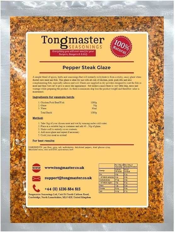 Pepper Steak Meat Rub - 600g
