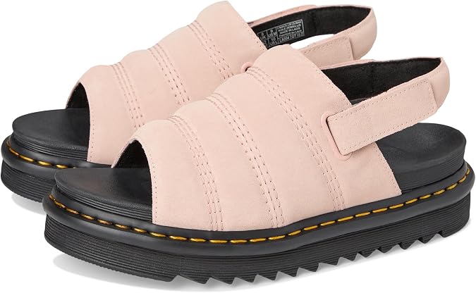 Dr. Martens Unisex Kole Powder Pink UK 4 (US Men's 5, Women's 6) Medium