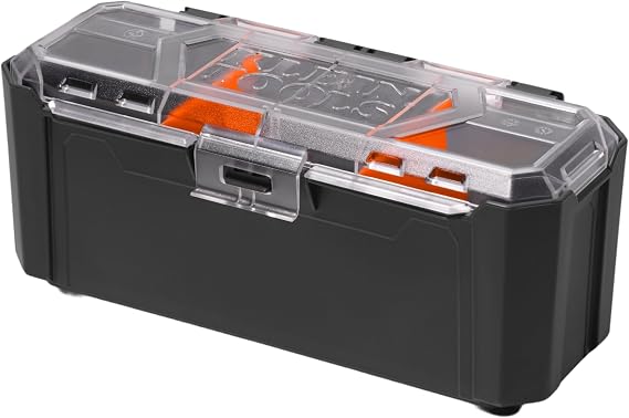 KLEIN TOOLS 54815MB MODbox Parts Bin, Clear Lid