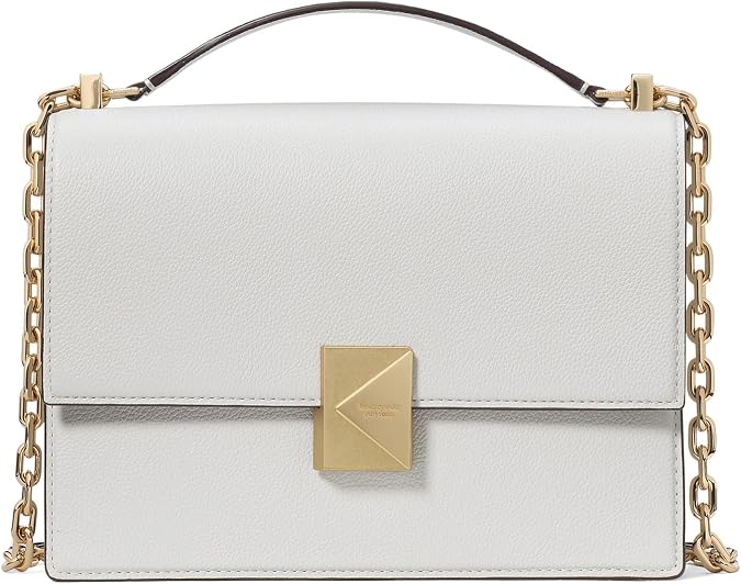 kate spade new york Women's Deco Pebbled Leather Chain Shoulder Stone Path One Size