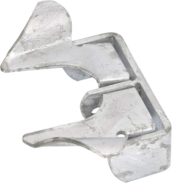Wall Mount Butterfly Gate Latch 1 3/8" | Chain Link Fence Gate Latch | Gate Latch