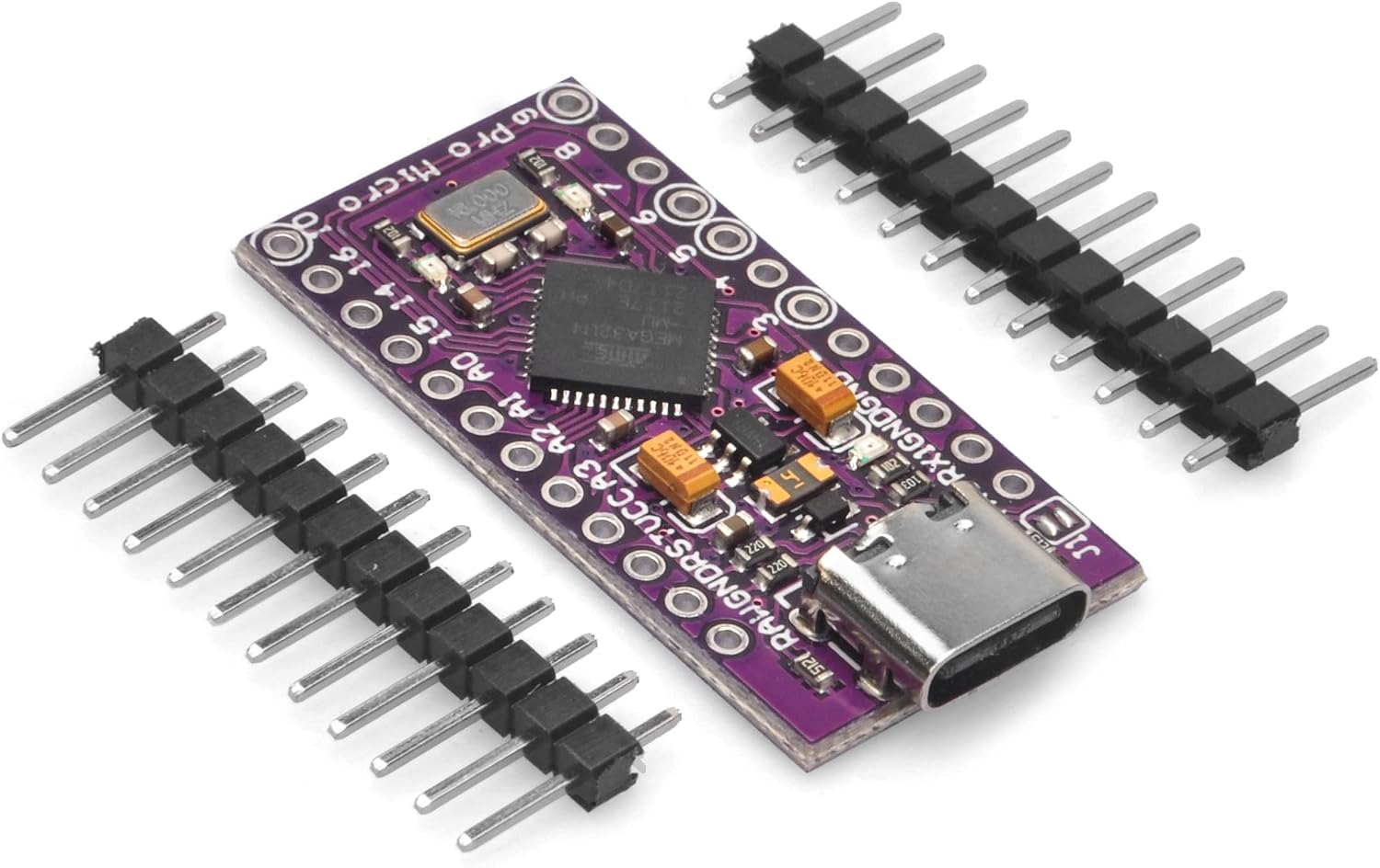 OSOYOO Pro Micro Board Leonardo 5V16MHz Module Board USB-C Port for Arduino
