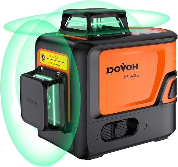 DOVOH 3D Laser Level Self Leveling 360, P3-360G