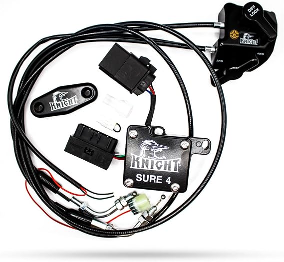 Knight ATV Sure 4 Ultimate 4WD Kit Tank Lever and KEBC for Brute Force