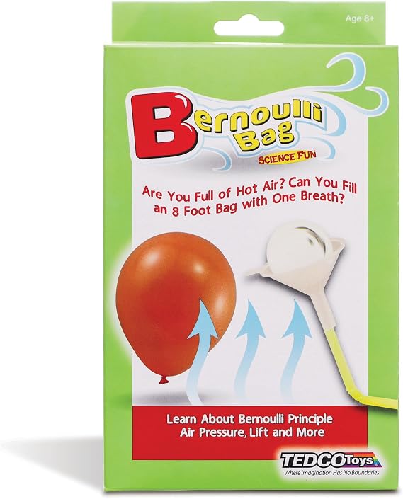 Bernoulli Bag Science Fun Kit w/5 Experiments, by Tedco